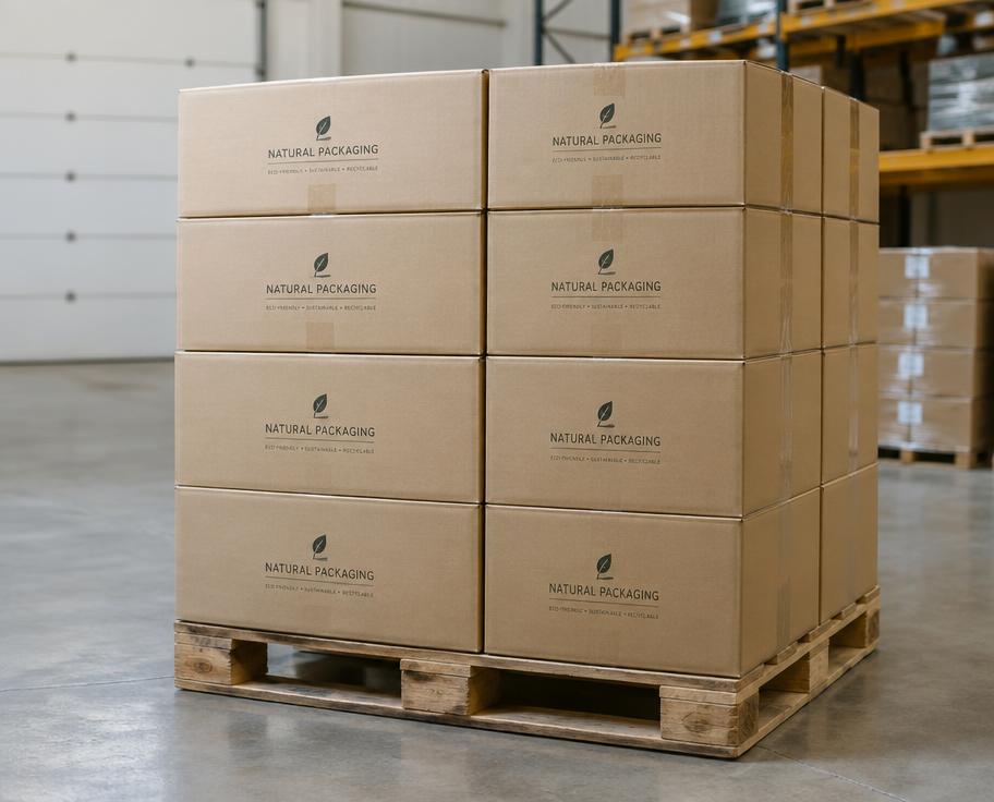 Kraft carton boxes · 100-pack